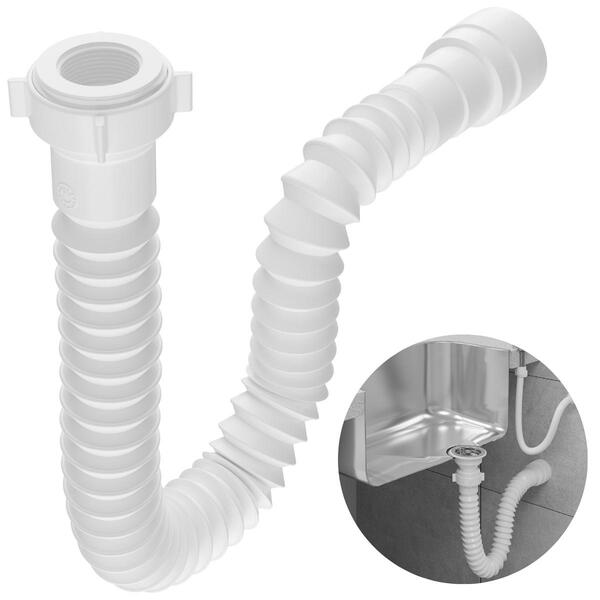 Sifão Sanfonado Universal 81cm Branco | Astra